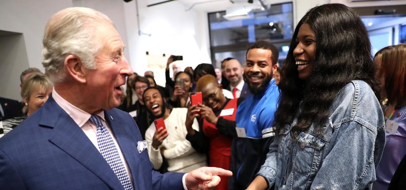 King Charles III at event to Supporting One Million Young People