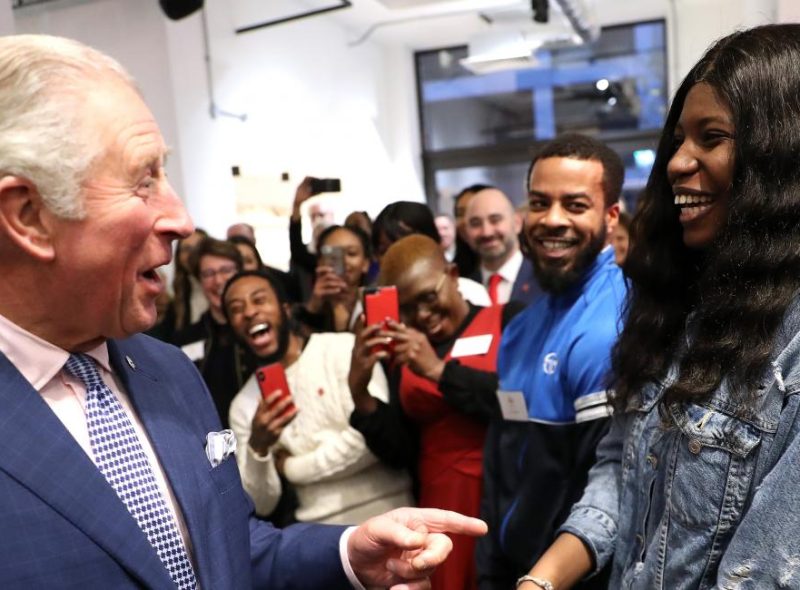 King Charles III at event to Supporting One Million Young People