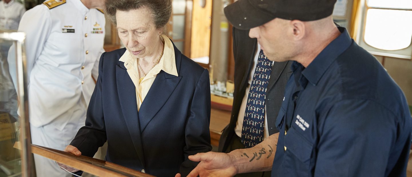 HRH Princess with Get Into Maritime Courses