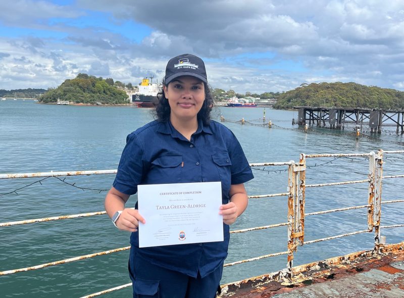 Congratulations Tayla