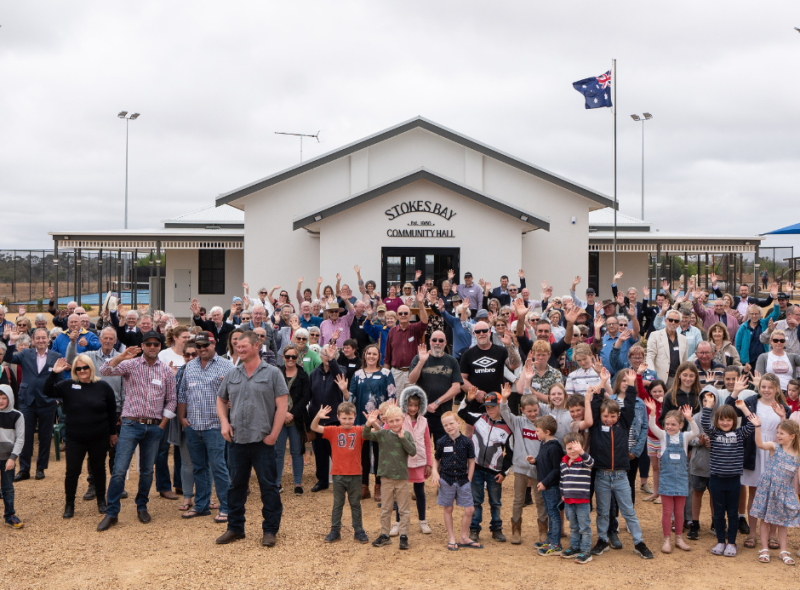 Stokes Bay Community Hall opens!