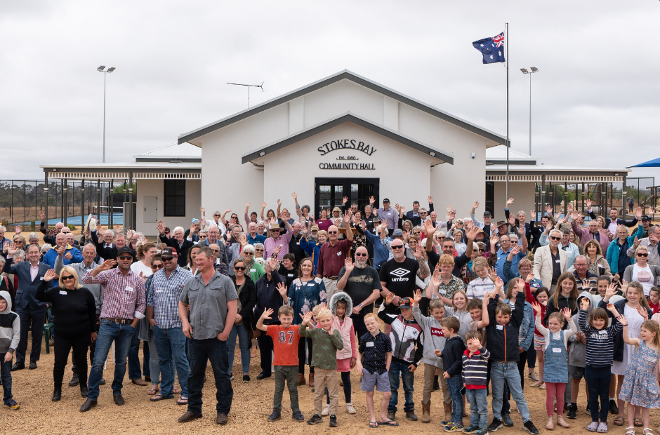 Stokes Bay Community Hall opens!