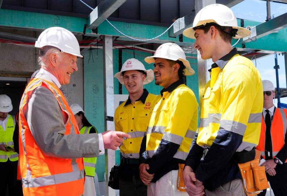 HRH meeting Get Into Construction Participants