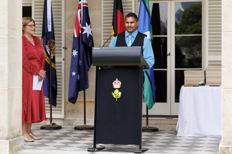 Tobias Prior. Winner of the 2025 Ministry of the Future Young Achiever Award