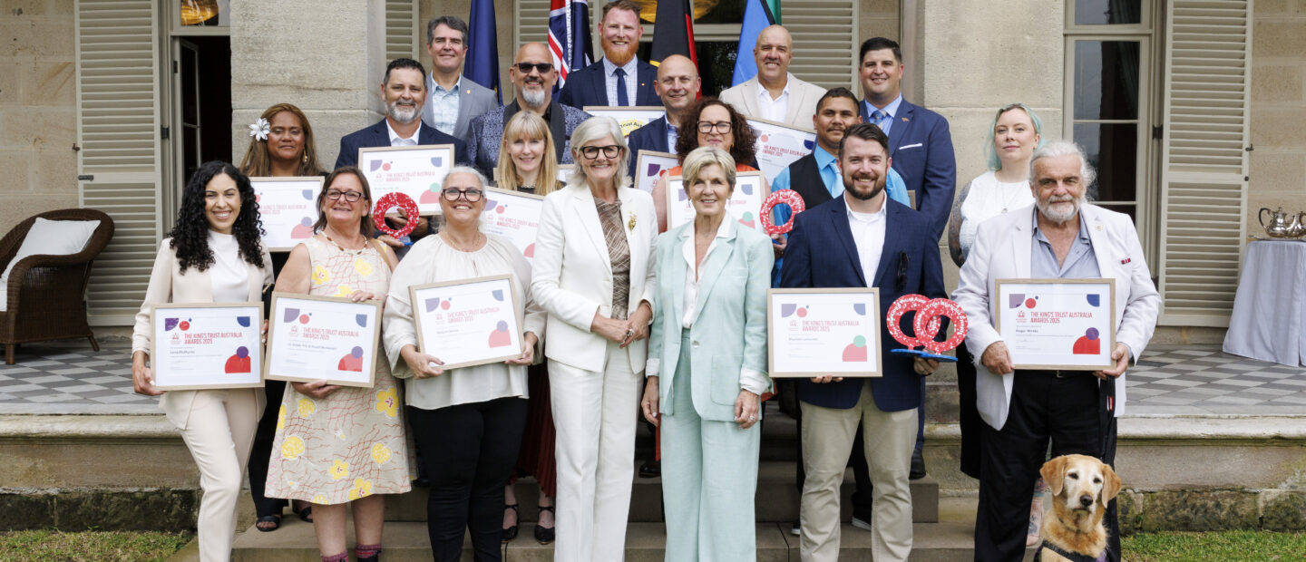 Winners of 2025 King's Trust Australia Awards
