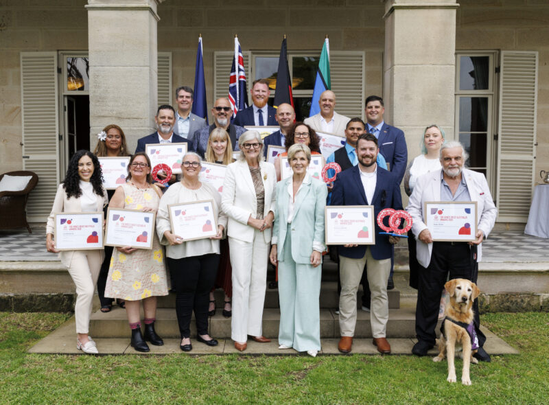 Winners of 2025 King's Trust Australia Awards