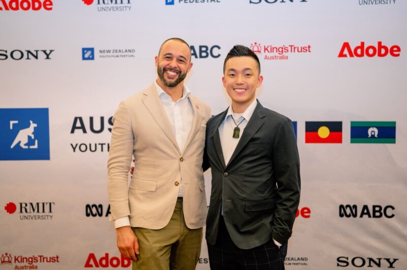 Dean Delia and Ryan Chow at the Australian Youth Film Festival 2026